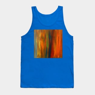 Abstract Rainbow in Acrylic Tank Top